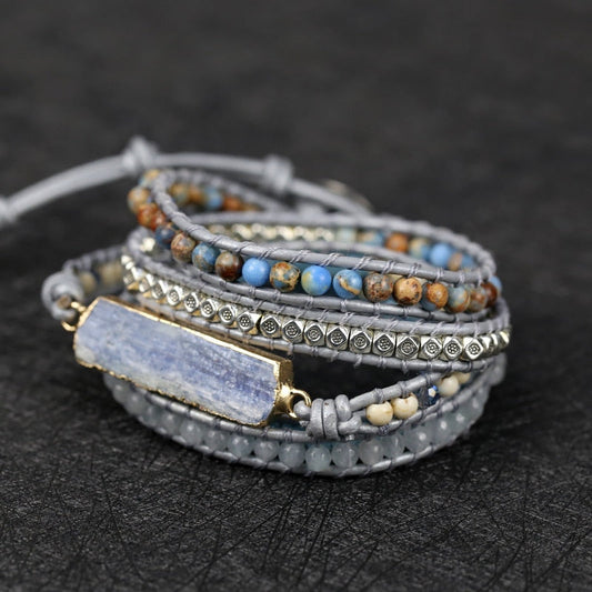 Pulseira Feminina Aura Azul