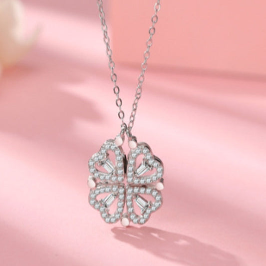 Colar Feminino Trevo Heart